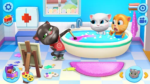 ดาวน์โหลด My Talking Tom Friends ล่าสุด – เกมเลี้ยงสัตว์เสมือนจริงยอดฮิต - Screenshot 1