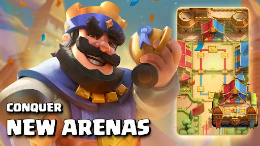 ดาวน์โหลด Clash Royale ล่าสุด – เกมวางแผนกลยุทธ์ PvP สุดมันส์บนมือถือ - Screenshot 2