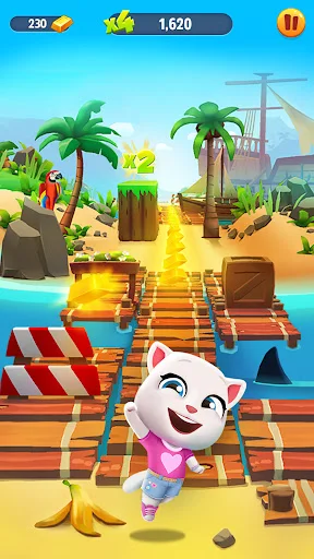 ดาวน์โหลด Talking Tom Gold Run ล่าสุด – เกมวิ่งเก็บทองสุดมันส์ เล่นฟรี - Screenshot 2