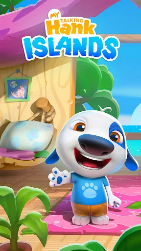 ดาวน์โหลด My Talking Hank: Islands ล่าสุด – เกมเลี้ยงสัตว์แสนสนุกฟรี - Screenshot 24