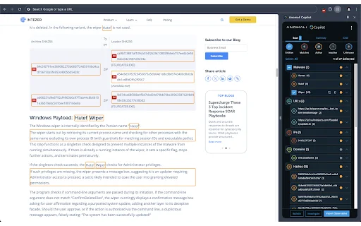 ดาวน์โหลด Anomali Copilot ล่าสุด – ผู้ช่วยอัจฉริยะด้านความปลอดภัยไซเบอร์ - Screenshot 1