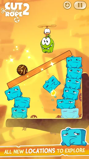 ดาวน์โหลด Cut the Rope 2 ล่าสุด – ผจญภัยสุดหรรษากับ Om Nom ฟรี - Screenshot 5