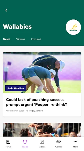 ดาวน์โหลด Rugby Xplorer ล่าสุด – ติดตามข่าวสารรักบี้และผลการแข่งขันฟรี - Screenshot 3