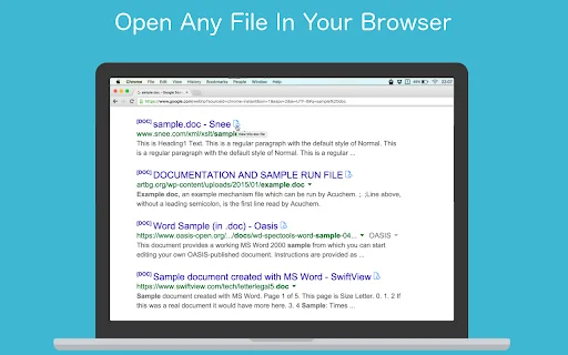 Docs Online Viewer – เปิดไฟล์เอกสารออนไลน์ได้ทันทีในเบราว์เซอร์ - Screenshot 1