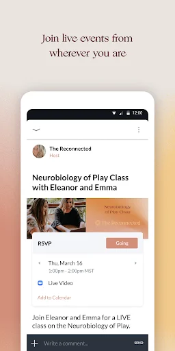 ดาวน์โหลด The Reconnected แอปพลิเคชันฝึกหายใจและพัฒนาการเลี้ยงลูกล่าสุด - Screenshot 2