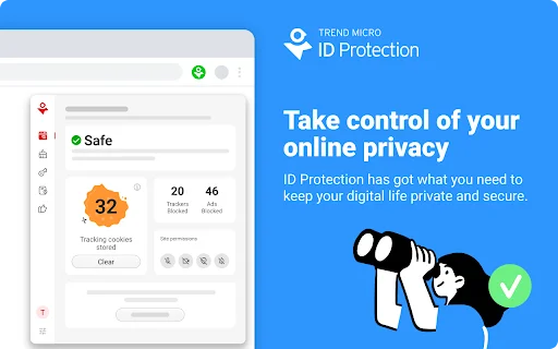 ดาวน์โหลด Trend Micro ID Protection ฟรี – ปกป้องความเป็นส่วนตัวออนไลน์ - Screenshot 1