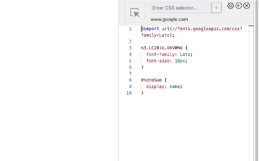 ดาวน์โหลด Stylebot สำหรับ Chrome: ปรับแต่งหน้าเว็บให้สวยดั่งใจฟรี - Screenshot 2