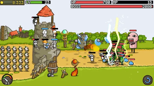 ดาวน์โหลด Grow Castle ล่าสุด – เกมวางแผนป้องกันปราสาทสุดมันส์ฟรี - Screenshot 7