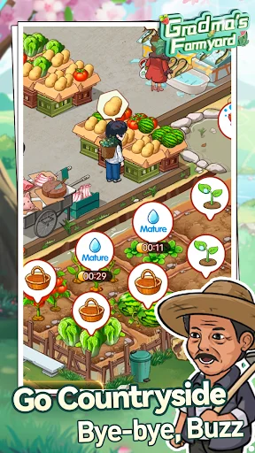 ดาวน์โหลด Grandma’s Farmyard ล่าสุด – เกมทำฟาร์มและแต่งบ้านสุดอบอุ่น - Screenshot 3