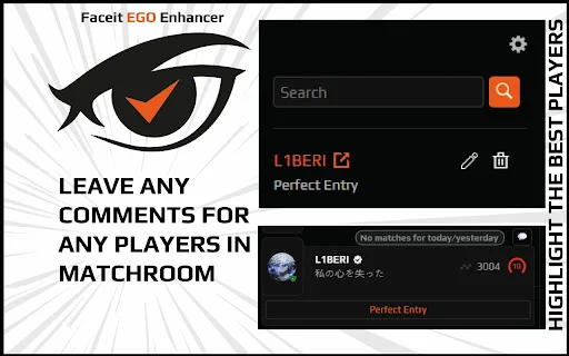 ดาวน์โหลด Faceit EGO Enhancer ล่าสุด – ตัวช่วยวิเคราะห์ผู้เล่น CS2 ฟรี - Screenshot 4