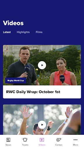 ดาวน์โหลด Rugby Xplorer ล่าสุด – ติดตามข่าวสารรักบี้และผลการแข่งขันฟรี - Screenshot 4