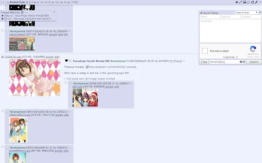 ดาวน์โหลด 4chan X ล่าสุด – ปรับแต่งประสบการณ์ใช้งาน 4chan ฟรี - Screenshot 1