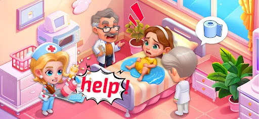 ดาวน์โหลด Hospital Madness: Clinic Games ล่าสุด – สร้างคลินิกในฝันฟรี - Screenshot 11