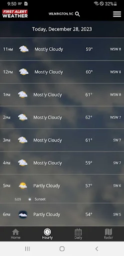 ดาวน์โหลด WECT 6 First Alert Weather ล่าสุด – พยากรณ์อากาศแม่นยำ ฟรี - Screenshot 2