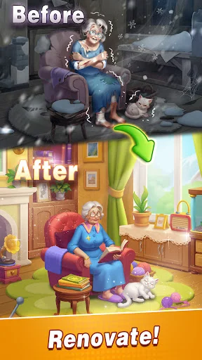 ดาวน์โหลด Wood Sort: Story Match Puzzle ล่าสุด – เกมเรียงบล็อกไม้สุดสนุก ฟรี - Screenshot 10