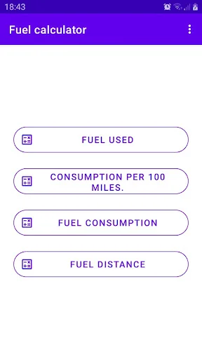 ดาวน์โหลด Fuel calculator ล่าสุด – คำนวณอัตราสิ้นเปลืองน้ำมันฟรี - Screenshot 11