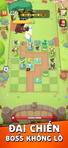 ดาวน์โหลด Quái Thú Phòng Thủ ล่าสุด – เกมป้องกันฐานรวมร่างฟรี - Screenshot 1