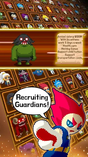 ดาวน์โหลด Videogame Guardians ล่าสุด – เกม Idle RPG สไตล์พิกเซลสุดมันส์ - Screenshot 4
