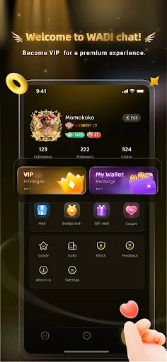 ดาวน์โหลด Wadi Chat เวอร์ชันล่าสุด – ห้องแชทด้วยเสียงฟรีสำหรับทุกคน - Screenshot 1