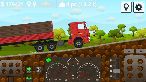 ดาวน์โหลด Mini Trucker – เกมจำลองรถบรรทุก 2D สุดมันส์ ล่าสุดฟรี - Screenshot 8