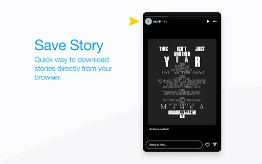 Save Story for Instagram – ดาวน์โหลดวิดีโอและสตอรี่ฟรีบน Chrome - Screenshot 1
