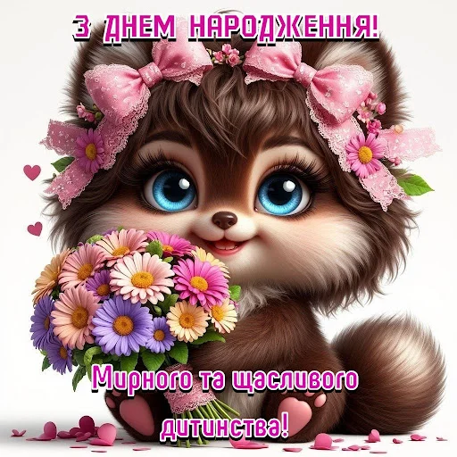ดาวน์โหลดแอป З Днем народження Картинки ล่าสุด – ส่งคำอวยพรวันเกิดฟรี - Screenshot 8
