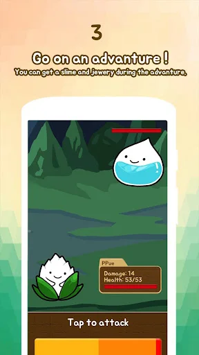 ดาวน์โหลด Slime Evolution ล่าสุด – เลี้ยงสไลม์สุดน่ารักฟรีบนมือถือ - Screenshot 3