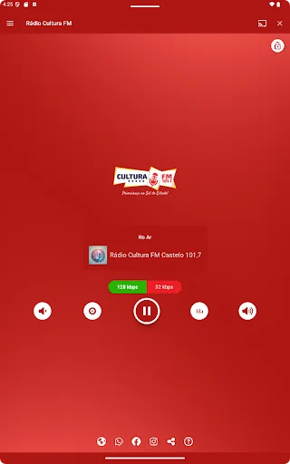 ดาวน์โหลด Rádio Cultura FM Castelo 101.7 ล่าสุด – ฟังเพลงฟรี - Screenshot 3