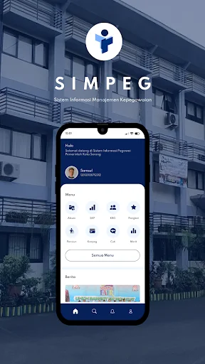 ดาวน์โหลด Simpeg Kota Serang ล่าสุด – ระบบจัดการบุคคลฟรี - Screenshot 2