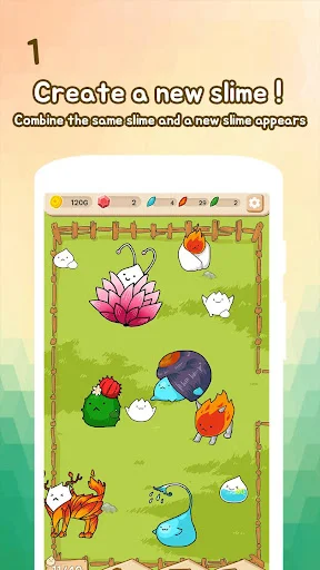 ดาวน์โหลด Slime Evolution ล่าสุด – เลี้ยงสไลม์สุดน่ารักฟรีบนมือถือ - Screenshot 1