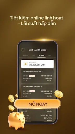 ดาวน์โหลด LPBank Plus ล่าสุด – แอปธนาคารดิจิทัลที่ปลอดภัยและรวดเร็ว - Screenshot 6