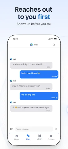 ดาวน์โหลด Meli AI: Your Personal AI ล่าสุด – ผู้ช่วยอัจฉริยะส่วนตัว - Screenshot 1