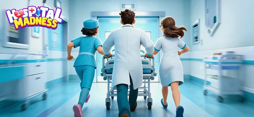 ดาวน์โหลด Hospital Madness: Clinic Games ล่าสุด – สร้างคลินิกในฝันฟรี - Screenshot 1