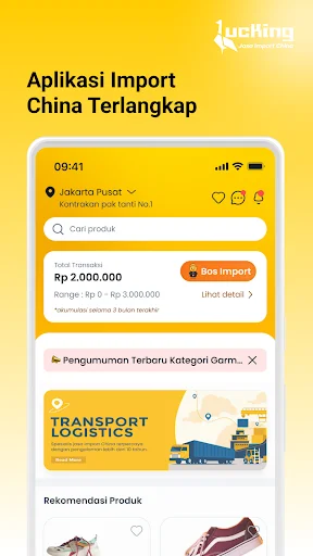 ดาวน์โหลด Ducking.id ล่าสุด – นำเข้าสินค้าจากจีนสู่อินโดนีเซียปลอดภัย - Screenshot 1