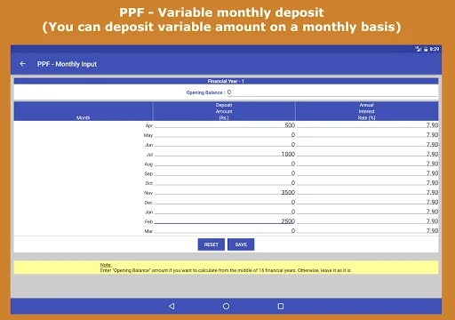 ดาวน์โหลด Financial Calculator India Pro ล่าสุด – เครื่องมือคำนวณการเงินครบวงจร - Screenshot 23