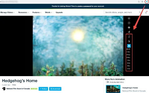 ดาวน์โหลดวิดีโอ Vimeo คุณภาพสูง – Vimeo Video Downloader Pro ใช้งานง่าย - Screenshot 3