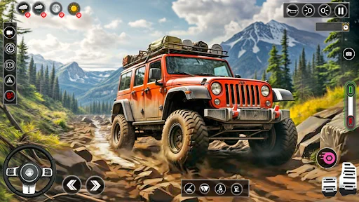 ดาวน์โหลด 4×4 Jeep Driving Offroad Games ล่าสุด – ขับรถลุยโคลนฟรี - Screenshot 5