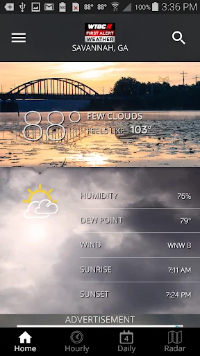 ดาวน์โหลด WTOC First Alert Radar ล่าสุด – พยากรณ์อากาศแม่นยำฟรี - Screenshot 1