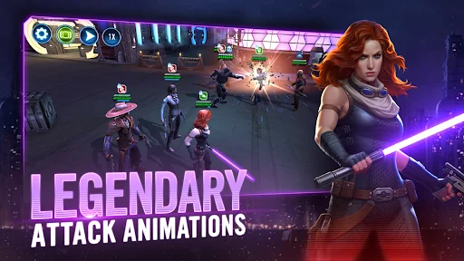 ดาวน์โหลด Star Wars™: Galaxy of Heroes ล่าสุด – เกมวางแผนสวมบทบาทฟรี - Screenshot 7