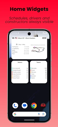 ดาวน์โหลด SpeedTrack Widgets ล่าสุด – ปฏิทินแข่งรถและอัปเดตฟรี - Screenshot 1