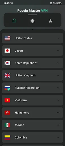 ดาวน์โหลด Russia VPN Master ล่าสุด – พร็อกซี VPN รัสเซียที่เร็วและฟรี - Screenshot 2