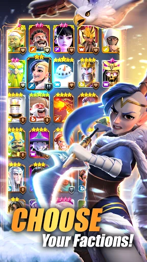 ดาวน์โหลด Rivengard – Clash Of Legends ล่าสุด – เกมวางแผนกลยุทธ์ฟรี - Screenshot 4