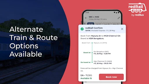 จองตั๋วรถไฟ IRCTC กับ Train Ticket Booking – เช็คสถานะตั๋วและ PNR ง่ายๆ - Screenshot 5