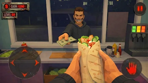 ดาวน์โหลด Horror Shawarma & Patience ล่าสุด – เกมทำชวาร์มาสุดระทึก ฟรี - Screenshot 1