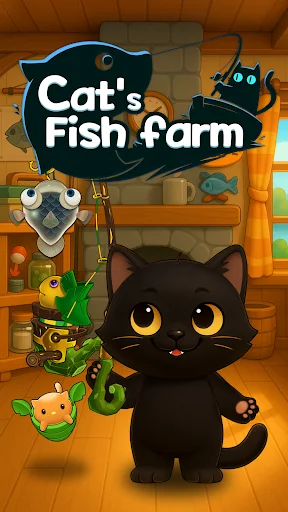 ดาวน์โหลด Cat’s Fish farm เวอร์ชันล่าสุด – เกมตกปลาสุดสนุกฟรี - Screenshot 1