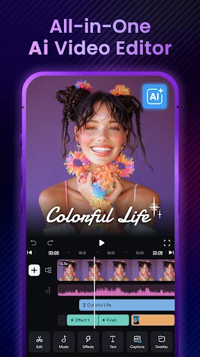 ดาวน์โหลด ShotCut AI ล่าสุด – แอปตัดต่อวิดีโอระดับโปร ใช้งานง่ายฟรี - Screenshot 1