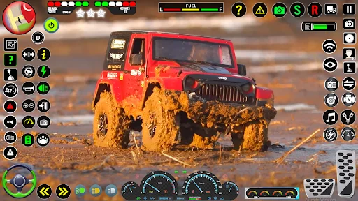 ดาวน์โหลด 4×4 Jeep Driving Offroad Games ล่าสุด – ขับรถลุยโคลนฟรี - Screenshot 25