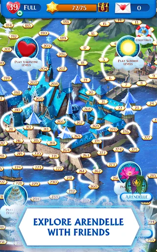 ดาวน์โหลด Disney Frozen Free Fall เกมพัซเซิลสุดสนุก ล่าสุดฟรี - Screenshot 11