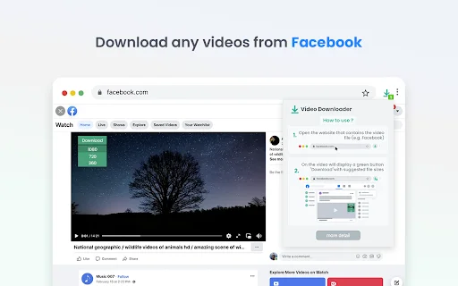 ดาวน์โหลด Video Downloader Professional ล่าสุด – ตัวช่วยเซฟวิดีโอฟรี - Screenshot 1