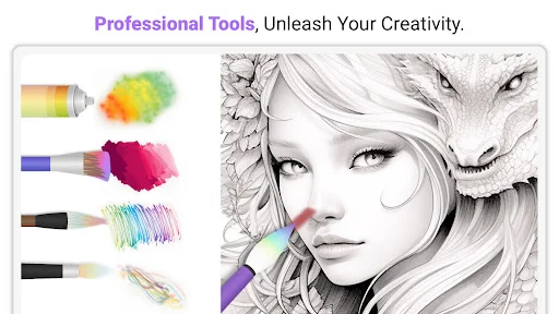 ดาวน์โหลด InColor™ ล่าสุด – ระบายสีรูปภาพ AI และผ่อนคลายฟรี - Screenshot 20